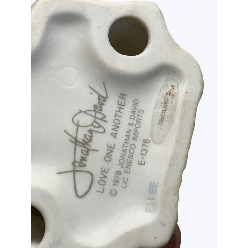 Precious Moments 1978 Jonathan & David Love One Another Figurine Enesco Imports - Picture 2 of 15